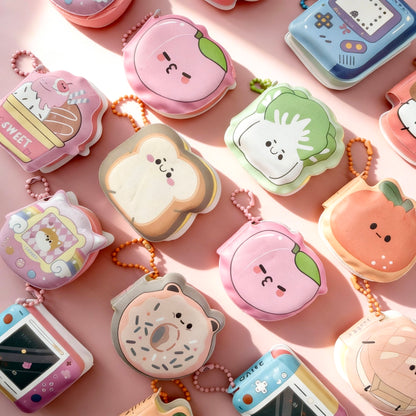 4 Pack - Kawaii Squish and Scribble Sticky Notes Set