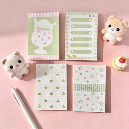 Memo Pads | Japanese-Style Minty Breeze Notepads