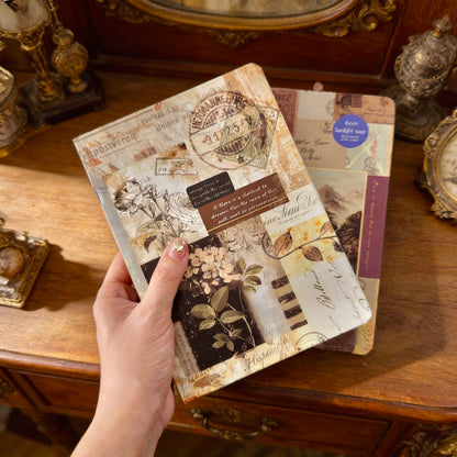 Hardcover Notebook  | Timeless Vintage European Journal