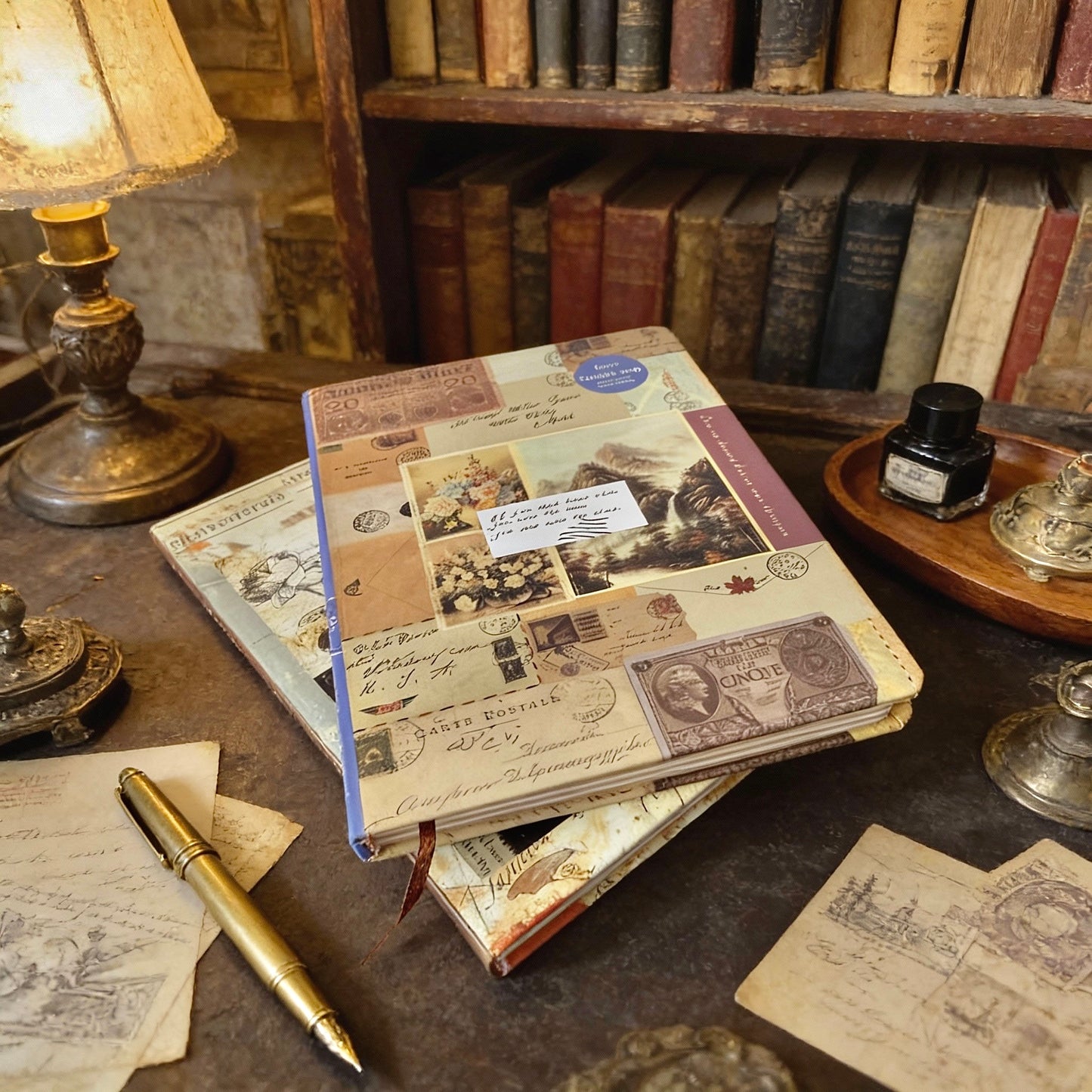 Hardcover Notebook  | Timeless Vintage European Journal