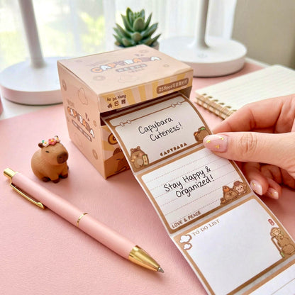 Capybara Pull-Out Sticky Notes