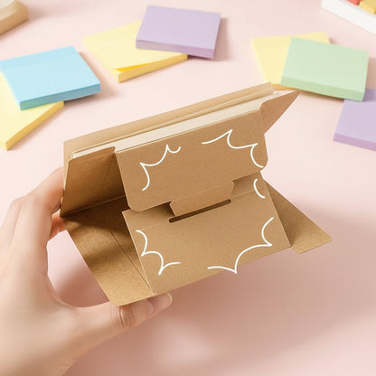 Cute Black Kitty Standing Sticky Notes!
