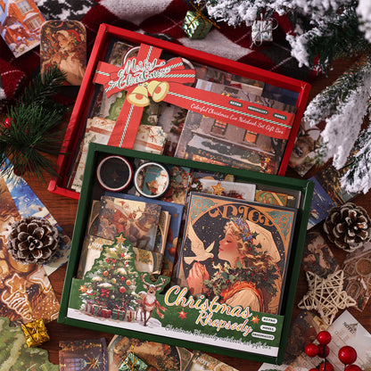 Christmas Gift Box Set – A Deluxe Mixed-Paper Stationery Kit