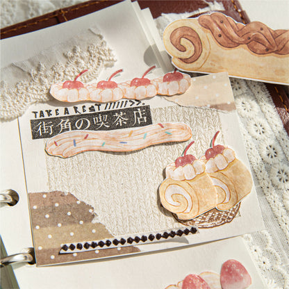 Cream Bakery Sticky Notes Set | Index Tabs
