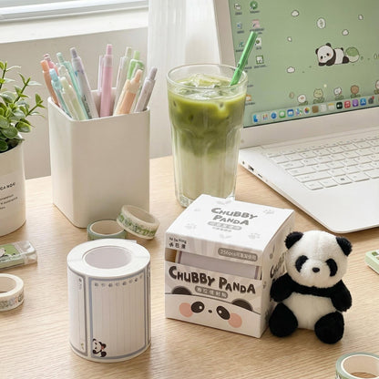 Chubby Panda Pull-Out Sticky Notes