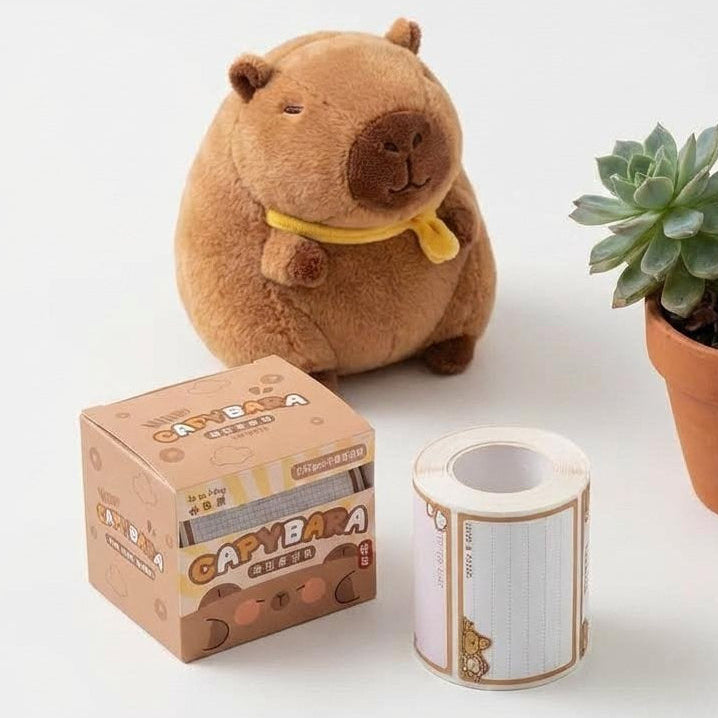 Capybara Pull-Out Sticky Notes