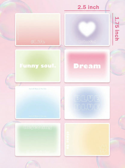 Blush Gradient Pull-Out Sticky Notes