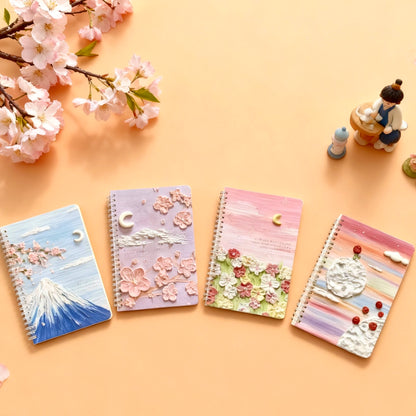 A5 | 60 Sheets | Spiral Lined Notebook – Lavender Blush Dreamland