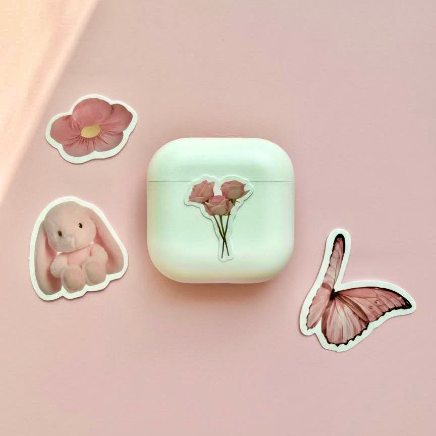 100 Pcs Individual Stickers | Pink Everywhere