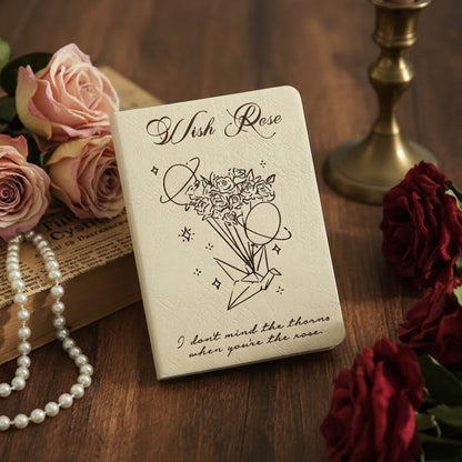 A6 | Premium Textured Cover | Wishful Rose Series Journal Notebook