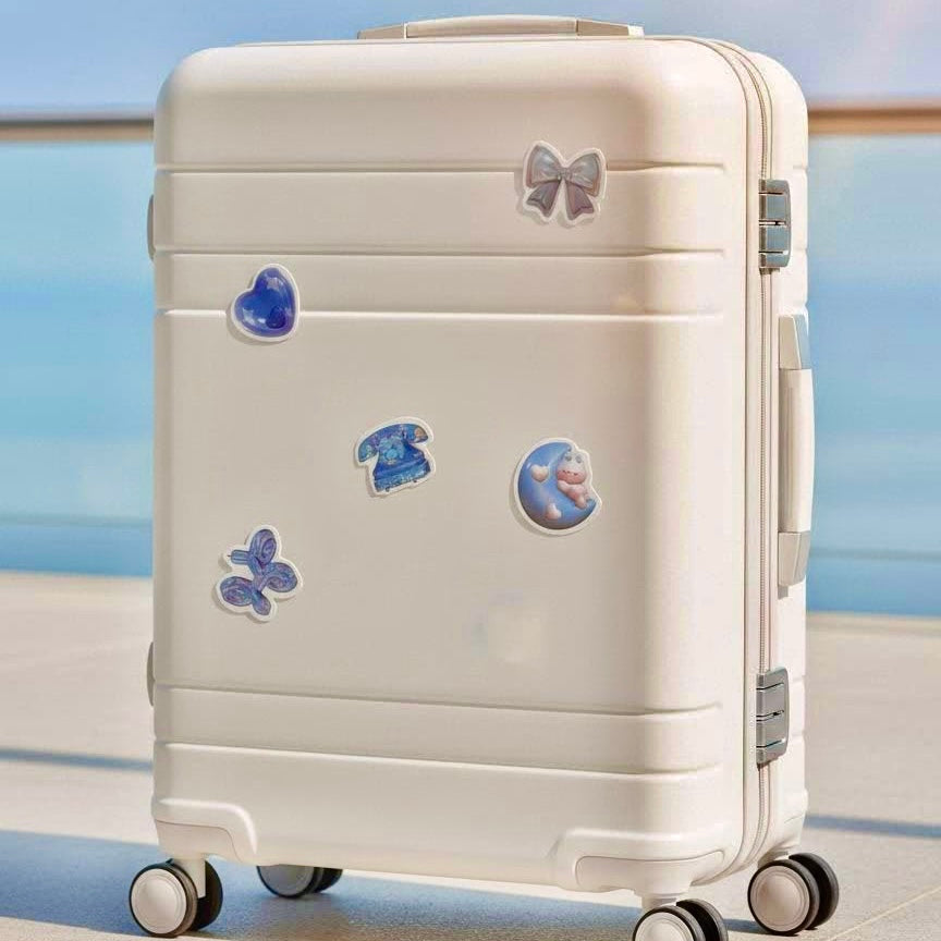 100 Pcs Individual Stickers | Crystal Blue Dream