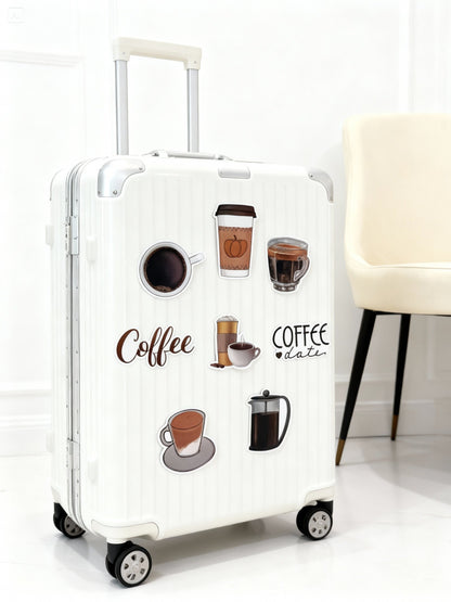 50 Pcs Individual Stickers | Coffee Moments Collection