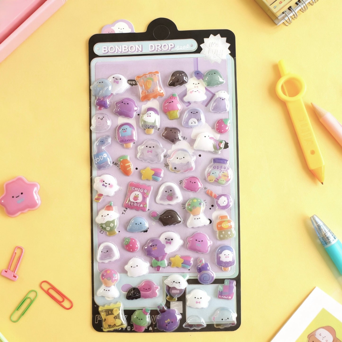 3D Stickers | Crystal Shiny Animal Cuties Mix