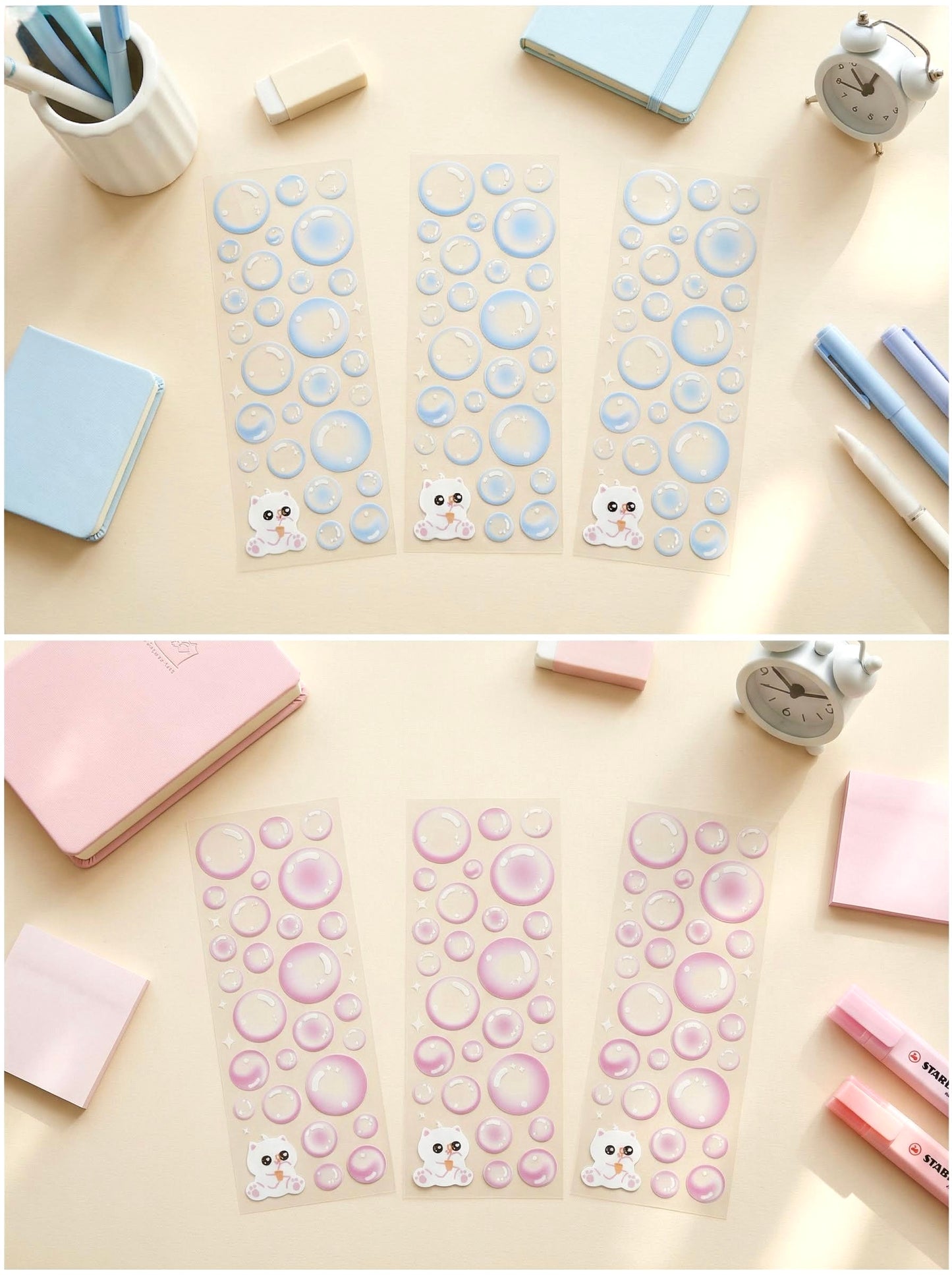 K-Style Sparkle Sticker Collection – Bubble Bubble Pop