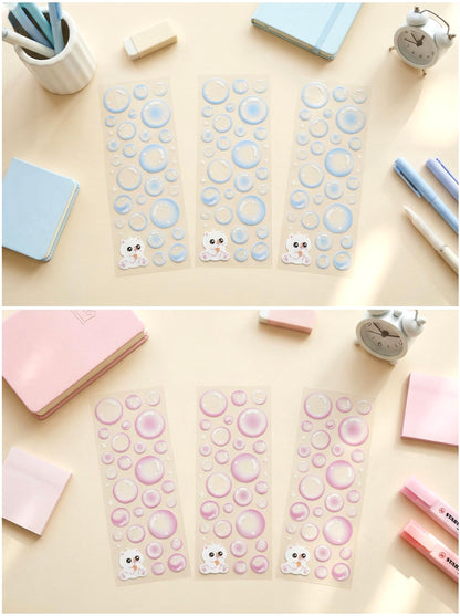 K-Style Sparkle Sticker Collection – Bubble Bubble Pop