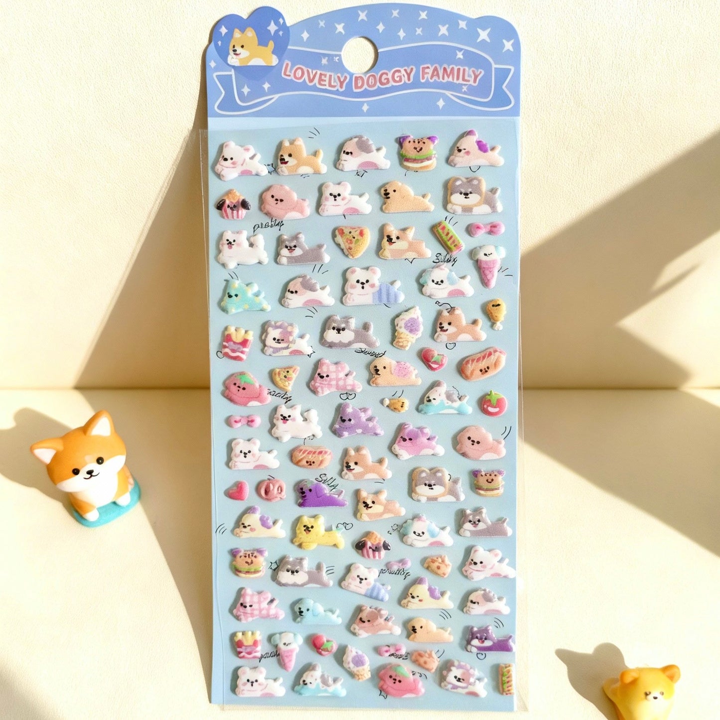 3D Puffy Foam Stickers | Korean-style Mini Tiny Cuties