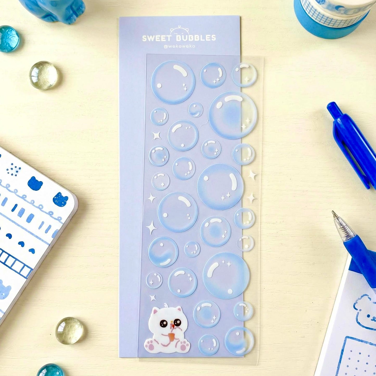 K-Style Sparkle Sticker Collection – Bubble Bubble Pop