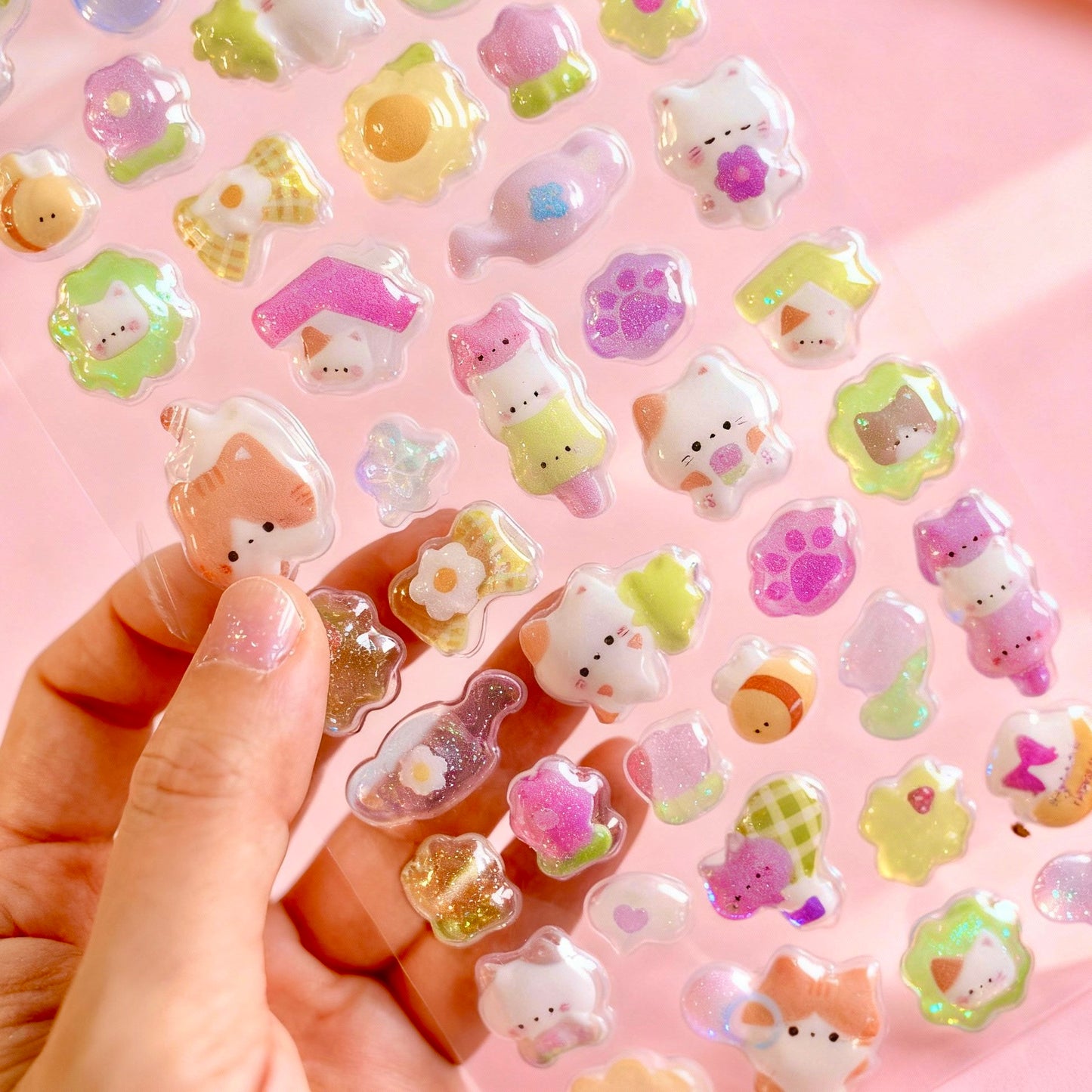 3D Stickers | Crystal Shiny Animal Cuties Mix