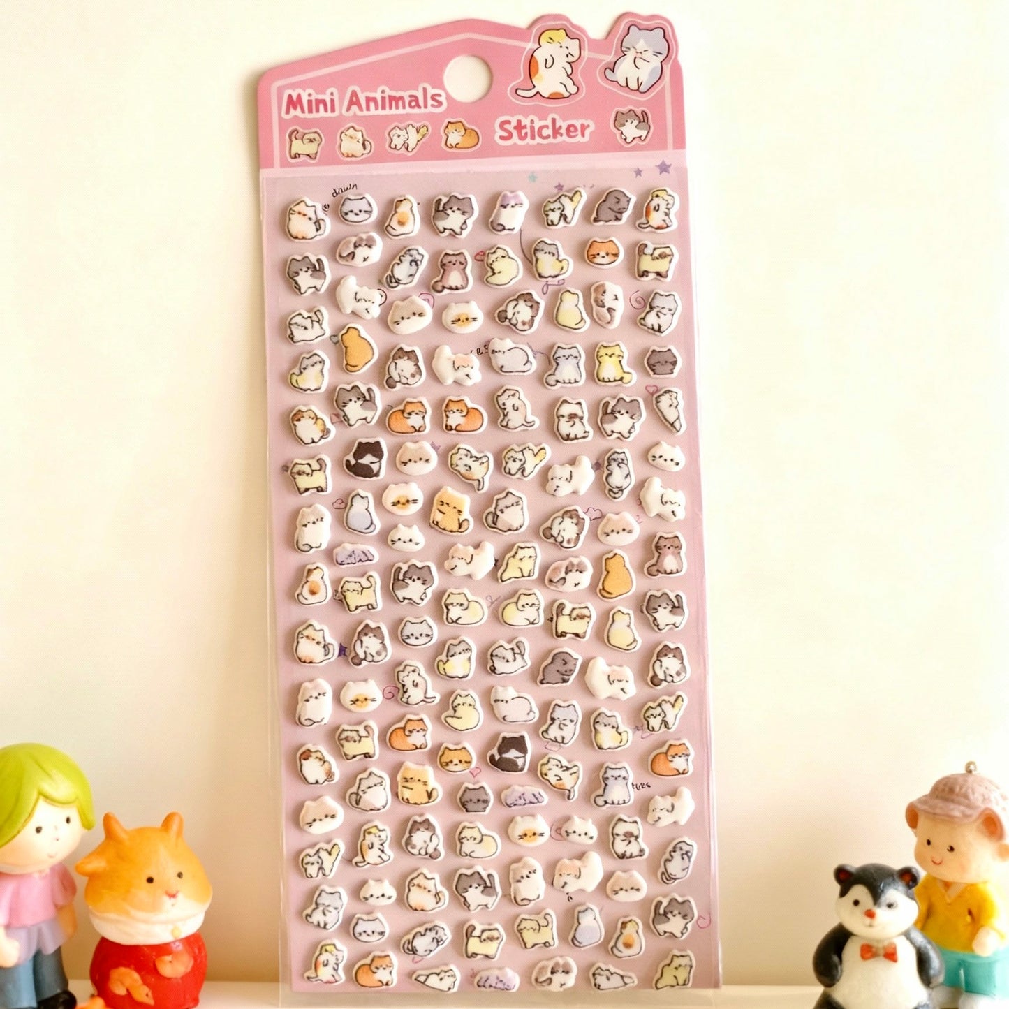 3D Puffy Foam Stickers | Korean-style Mini Tiny Cuties