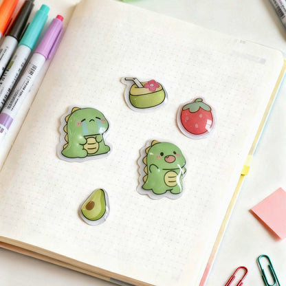 3D Stickers | Crystal Shiny Animal Cuties Mix