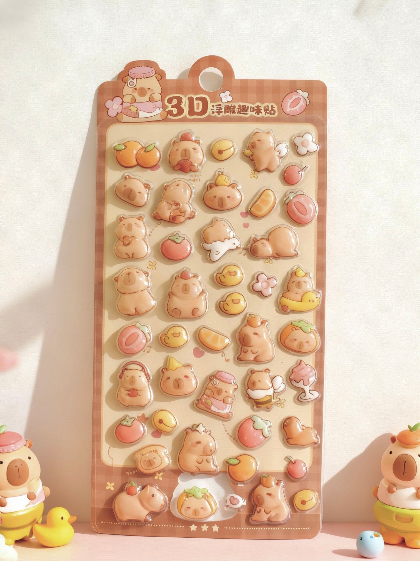 3D Stickers | Crystal Shiny Animal Cuties Mix