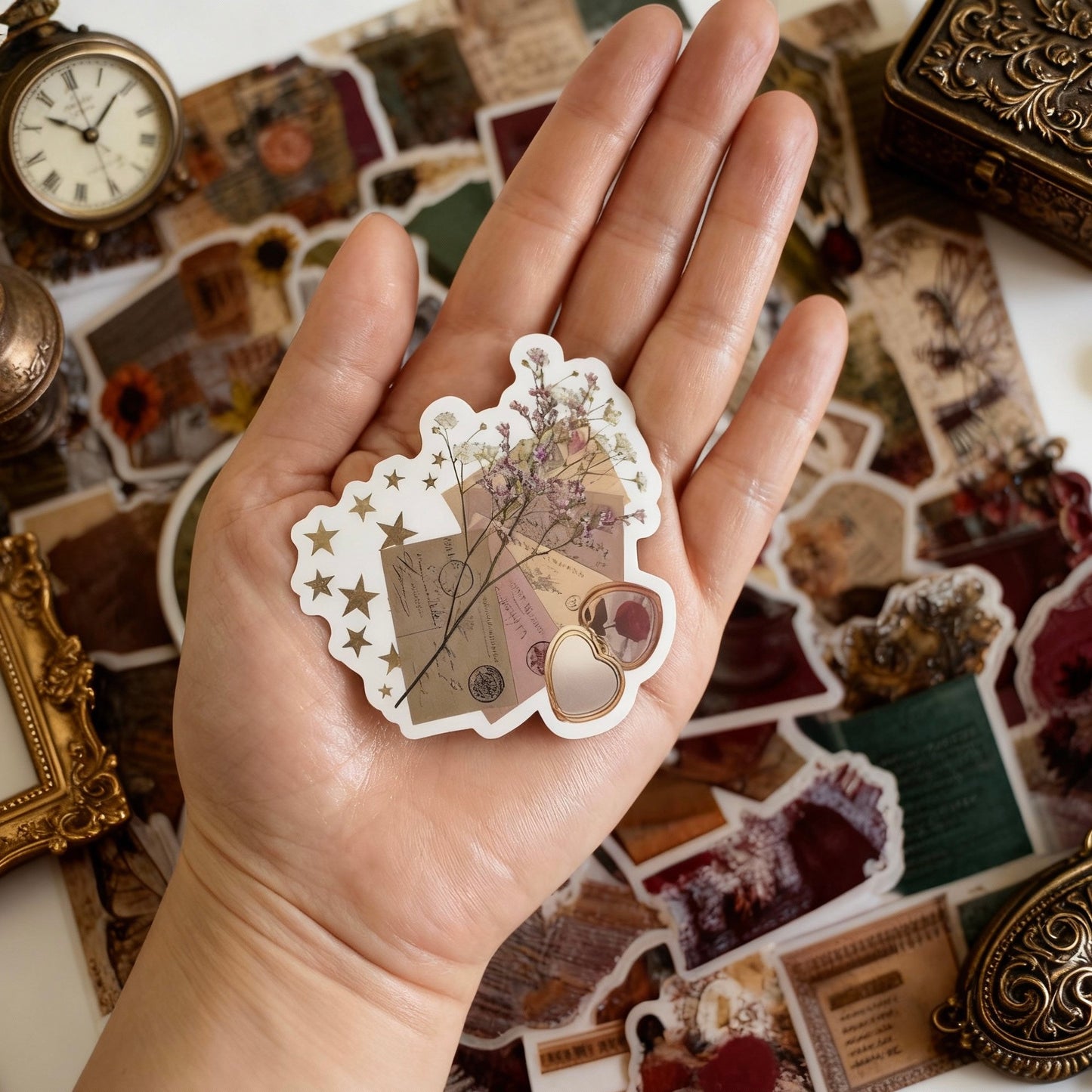 53 Pcs Individual Stickers | The Wabi-Sabi Diary Series