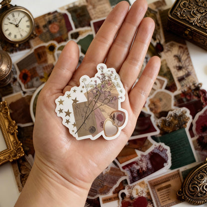 53 Pcs Individual Stickers | The Wabi-Sabi Diary Series
