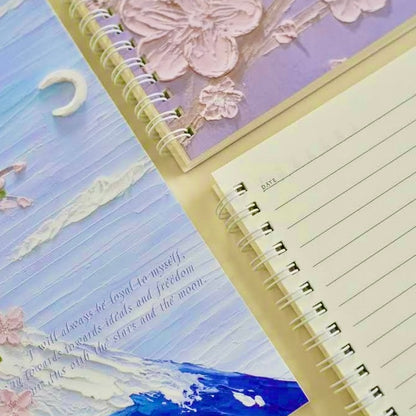 A5 | 60 Sheets | Spiral Lined Notebook – Lavender Blush Dreamland