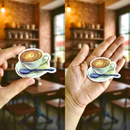 50 Pcs Individual Stickers | Coffee Moments Collection