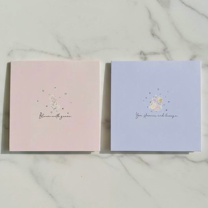 3D Pop-Up Elegant Flower Bouquet Thank You Card Greeting Card