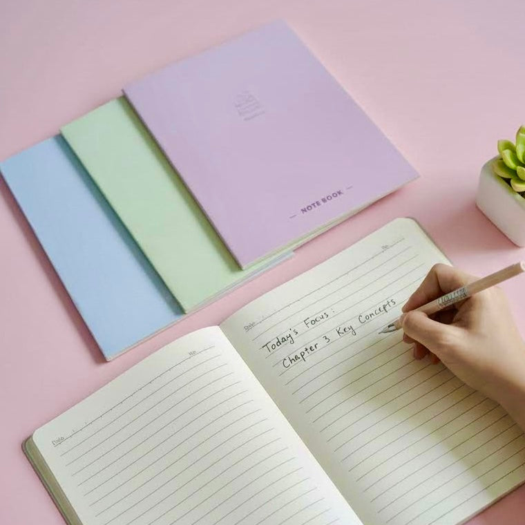B5 | 4-Pack Notebook Set |  Soft Spectrum Study Book