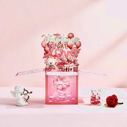 3D Pop-Up Sweet Love Box Valetine's Card