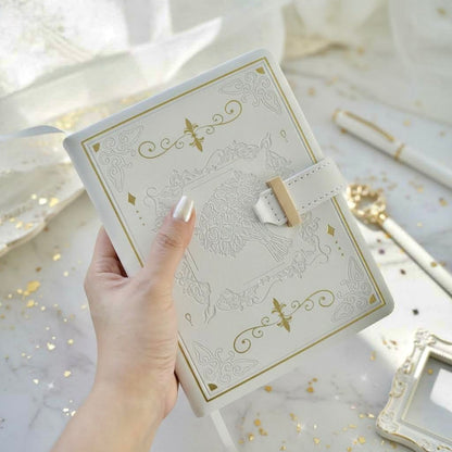 B6 | PU Leather Hardcover | Enchanted Heart Secrets Notebook