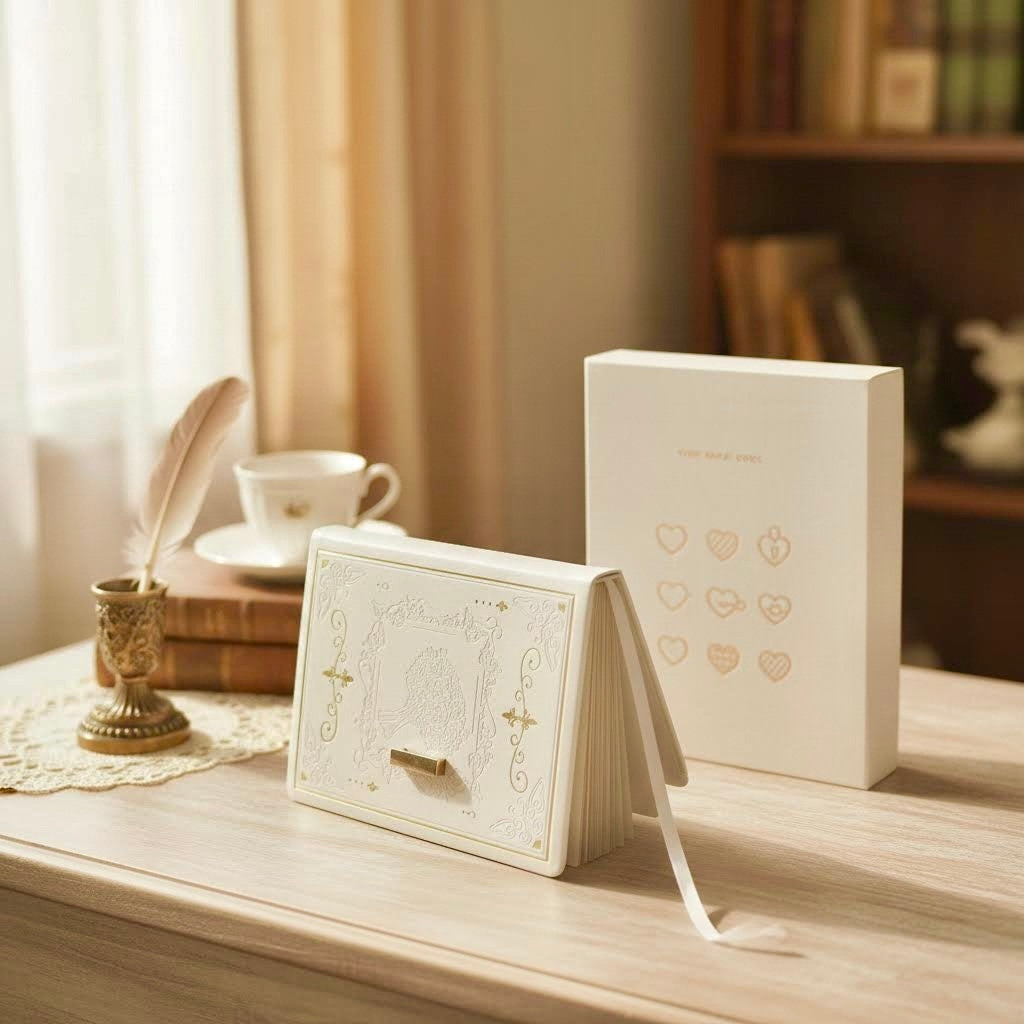 B6 | PU Leather Hardcover | Enchanted Heart Secrets Notebook
