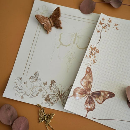 Notepads | Autumn Butterfly Whisper | Extra Large-B5