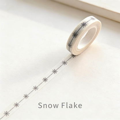 Ultra-Long Narrow Washi Tape - Narrow Edge Collection