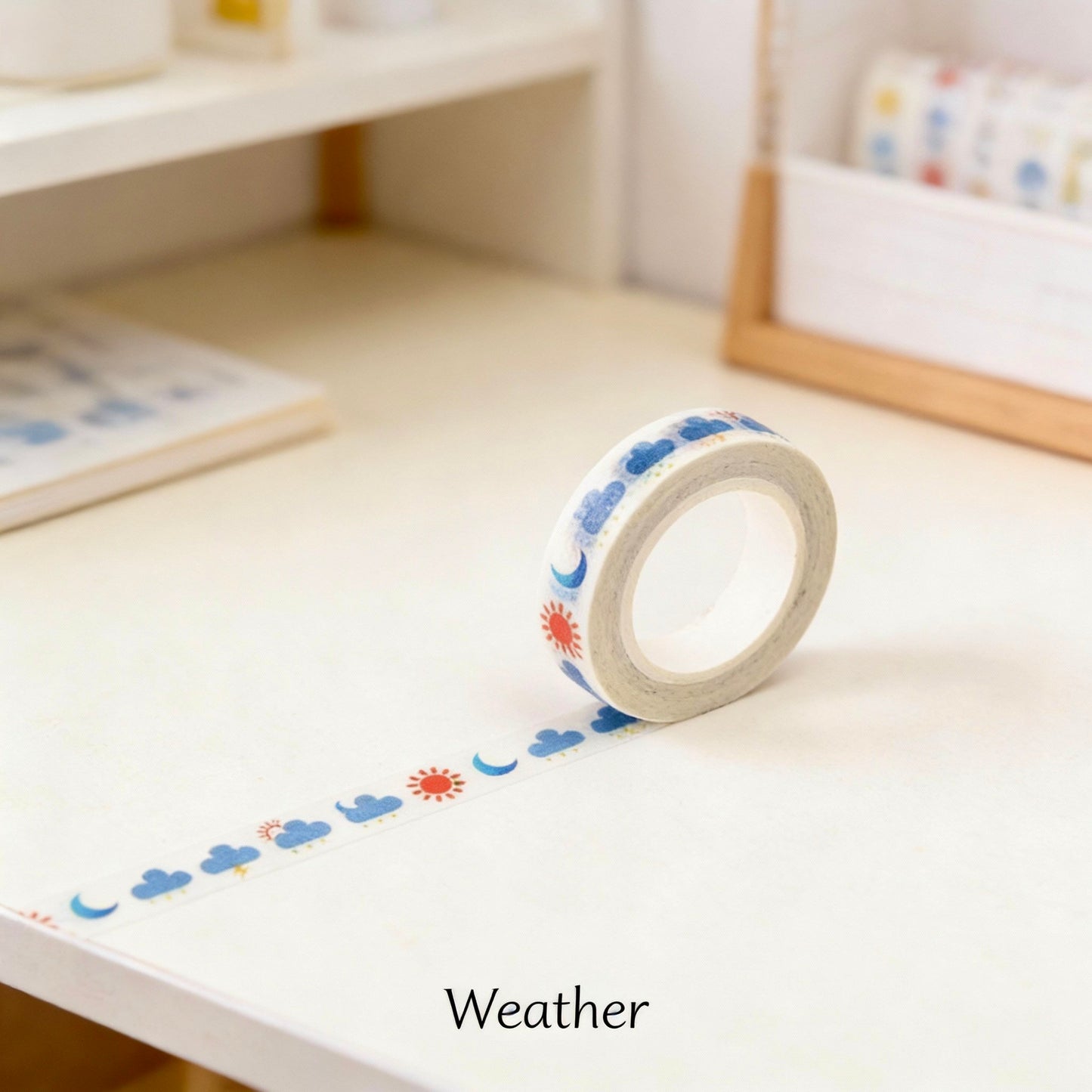 Ultra-Long Narrow Washi Tape - Narrow Edge Collection