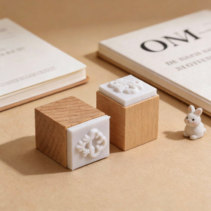 Beech Wood Stamp - Tiny Joy Series Journal Stamp