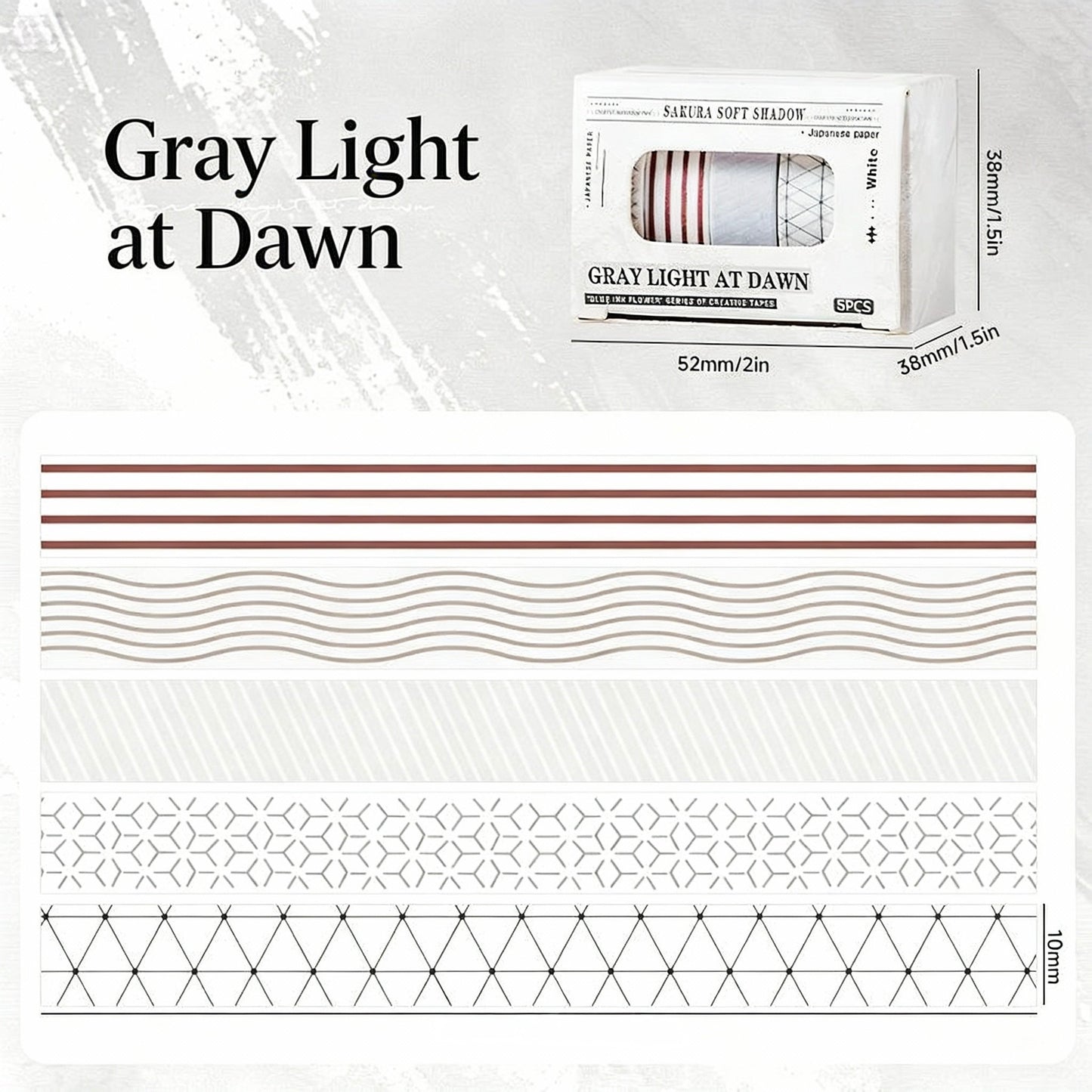 5-Pack Washi Tape Set |  Dreamscape Collection