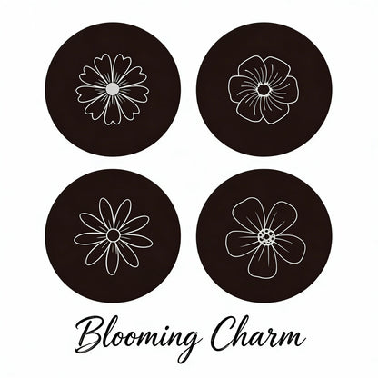 Classic Round Wooden Stamp – Mix & Match Patterns