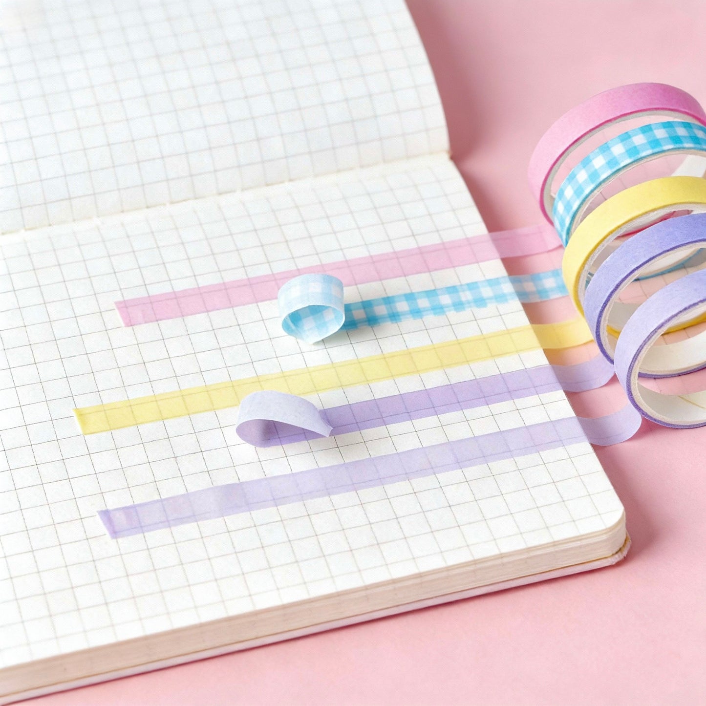 20-Pack Thin Washi Tape VALUE SET | Slim Palette Collection