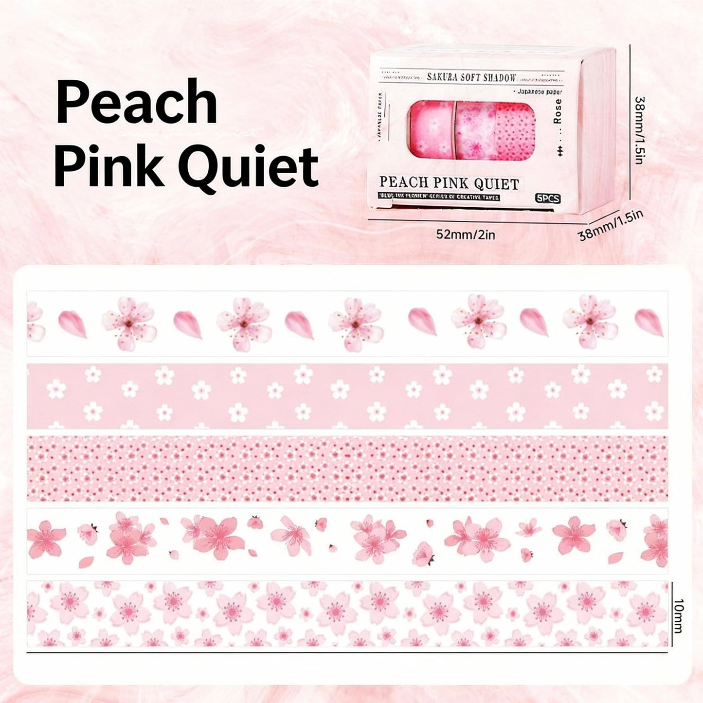 5-Pack Washi Tape Set |  Dreamscape Collection