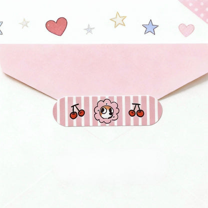 Pre-Die-Cut Wide Masking Tape - Puppy Days Collection