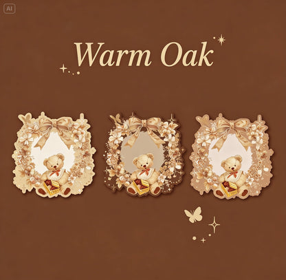 Trio Memo Pad Set - Bear's Blossom Chest