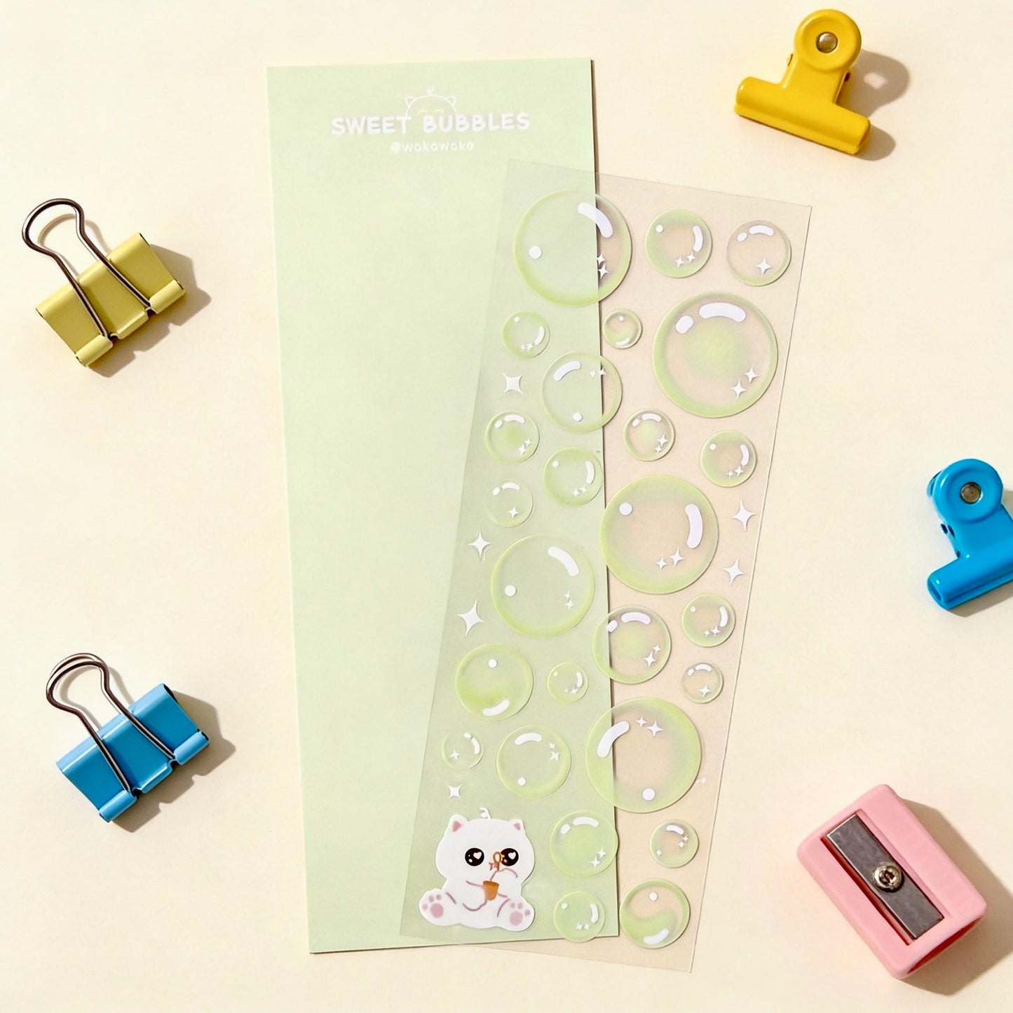 K-Style Sparkle Sticker Collection – Bubble Bubble Pop
