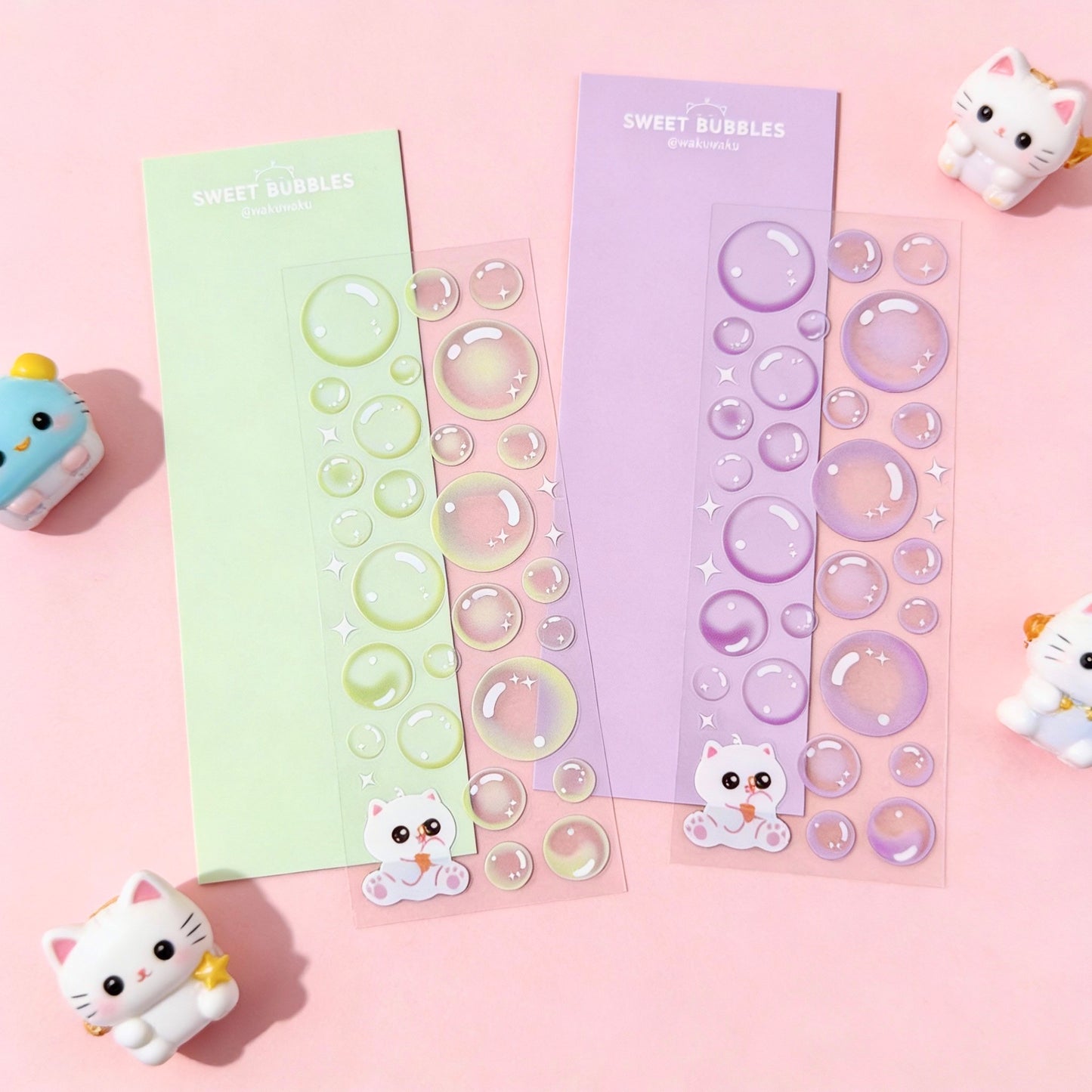 K-Style Sparkle Sticker Collection – Bubble Bubble Pop