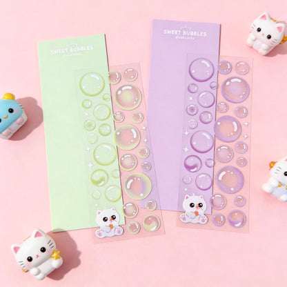 K-Style Sparkle Sticker Collection – Bubble Bubble Pop