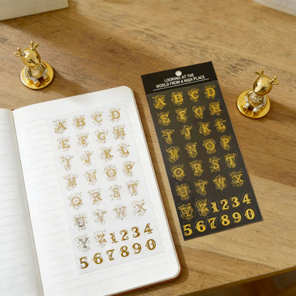 The Gold Foil Sticker Collection