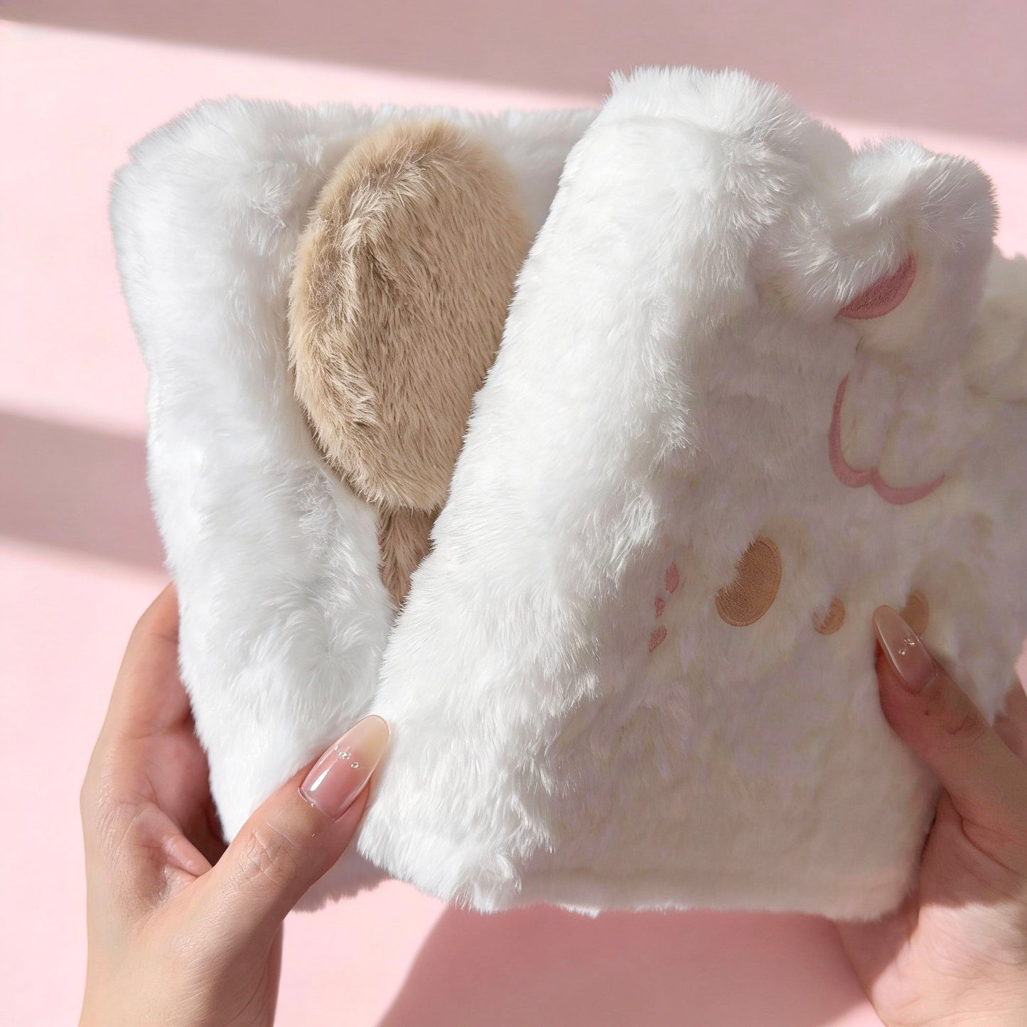 Fluffy Huggy Plush Journal Book | Medium/Large Sized