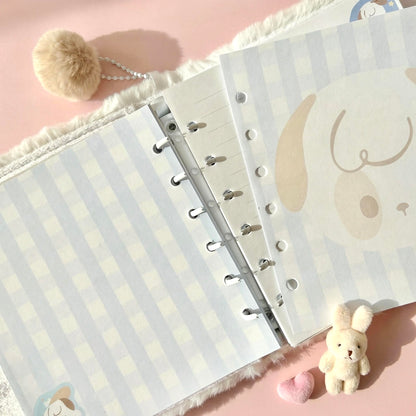 Fluffy Huggy Plush Journal Book | Medium/Large Sized